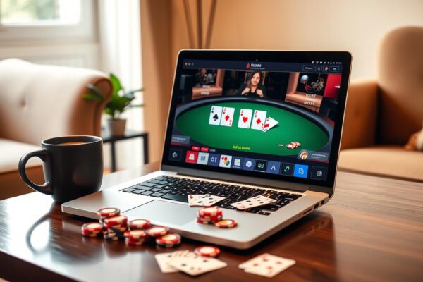 Cara main poker online