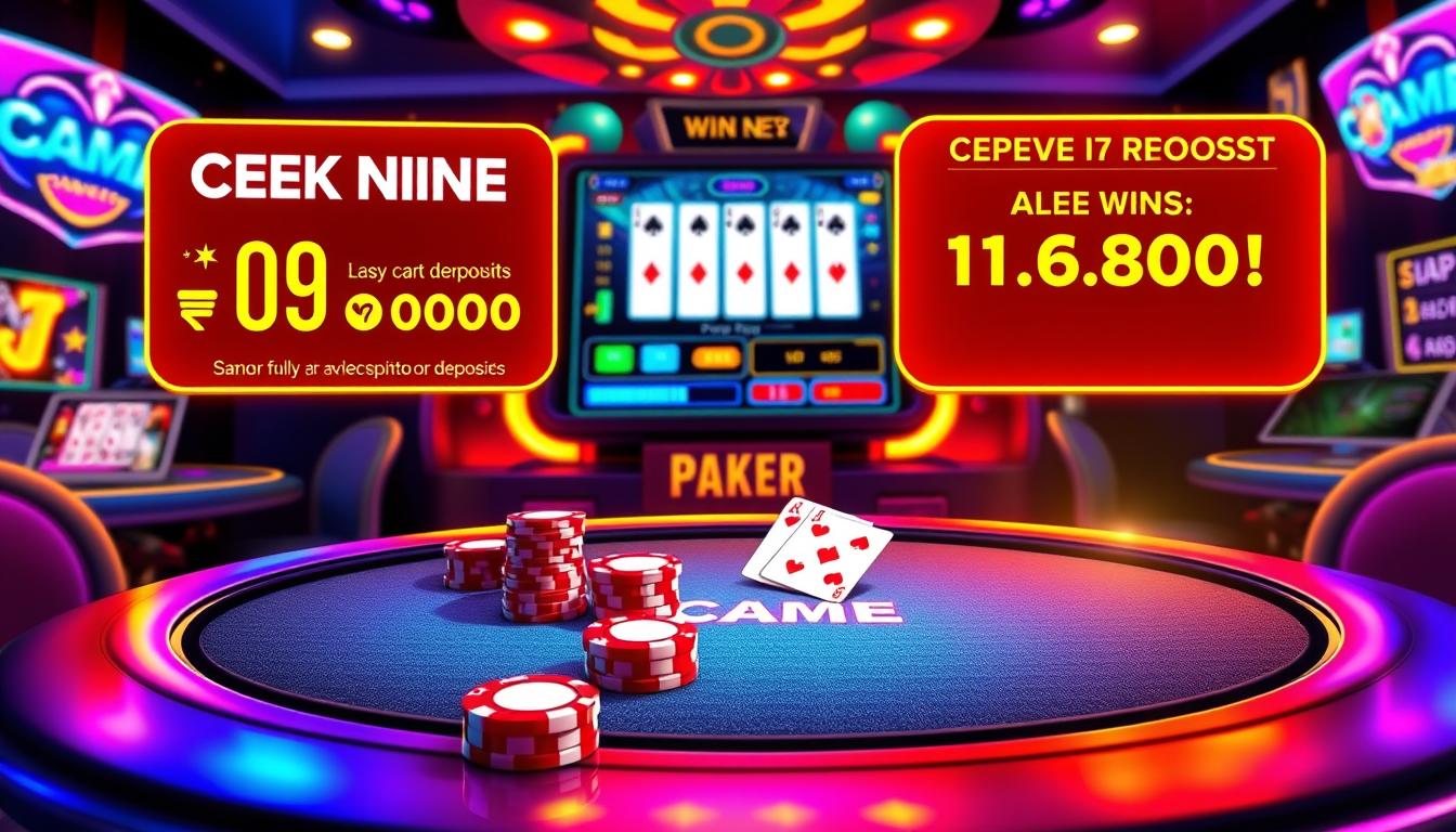 Ceme online deposit murah